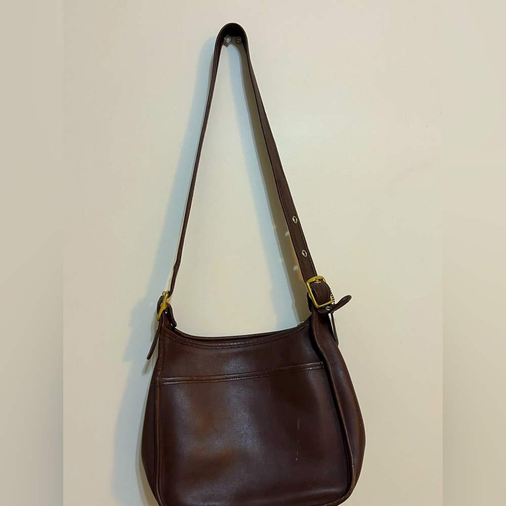 Vintage Coach Leather Crossbody